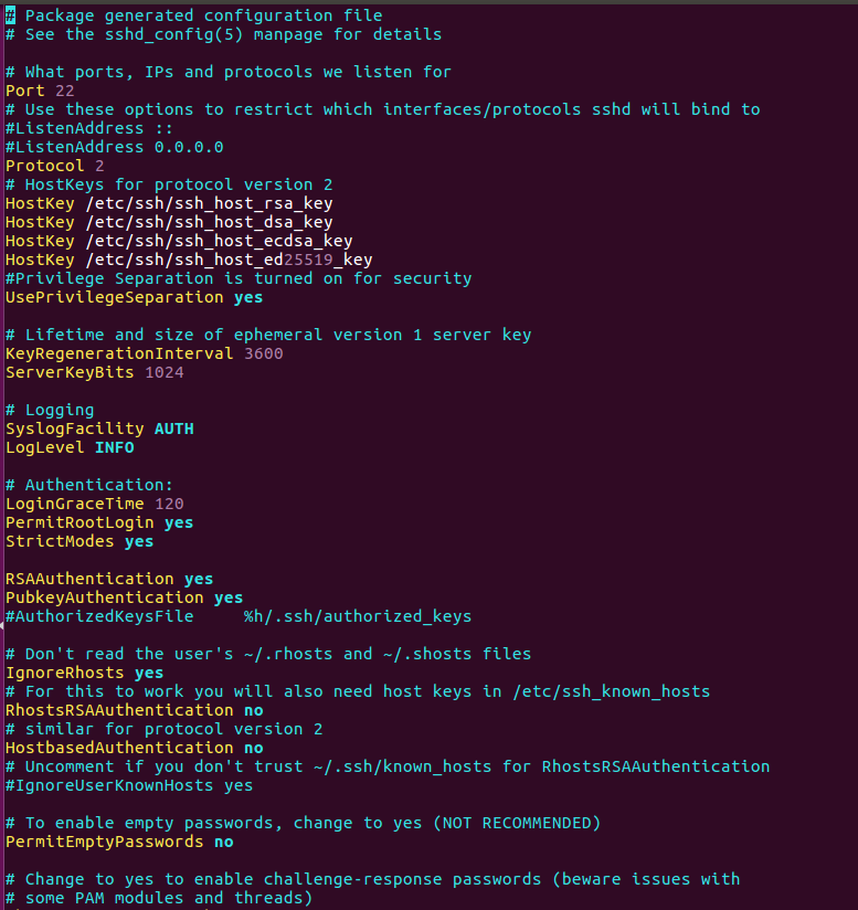 sshd_config